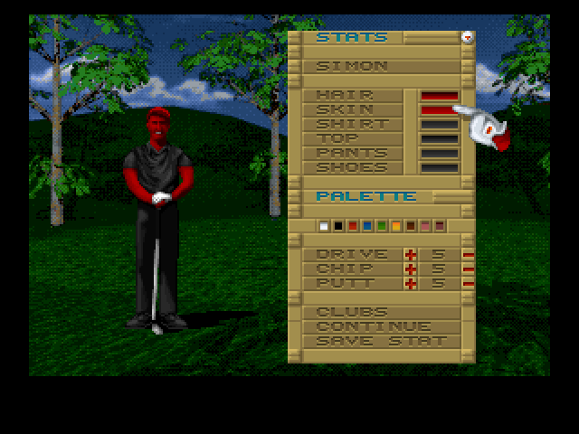 Virtual Golf screenshot 3 for Playstation